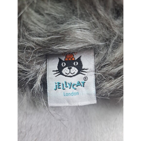 Jellycat Plush Arnie Anteater Retired Stuffed Animal Toy Shaggy Grey Gray Fur - Picture 6 of 11